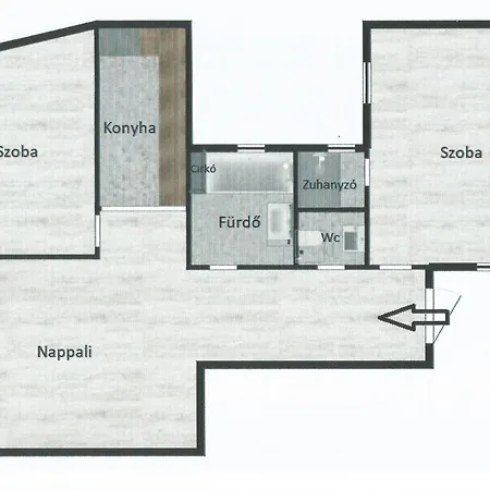 With 2 Bedrooms Near Gellert Thermal Bath Budapest